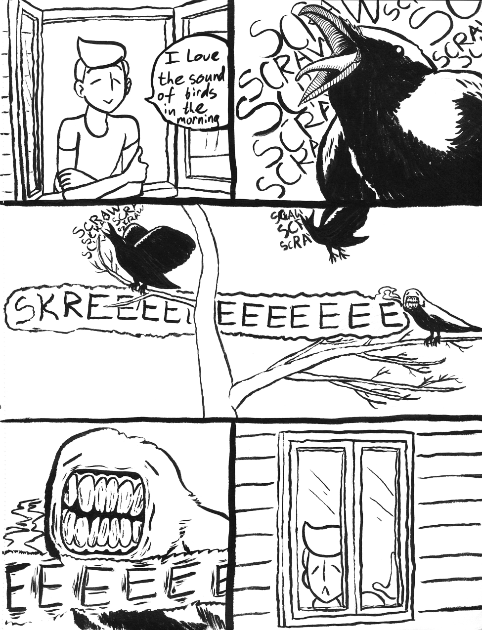 Comic: Morning Birds page 1