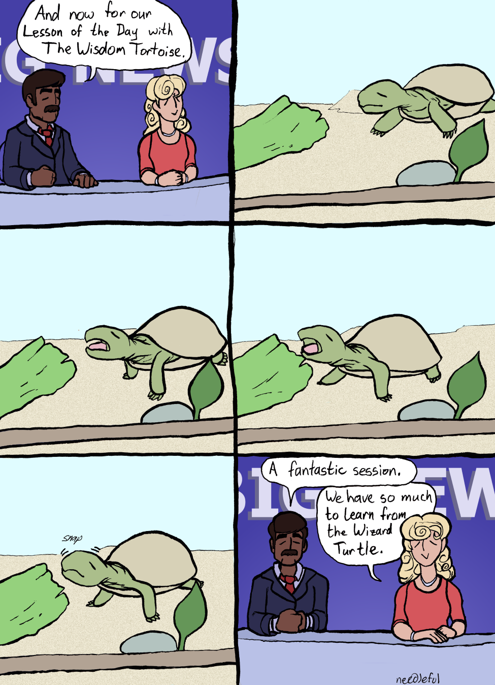 Comic: Wisdom Tortoise